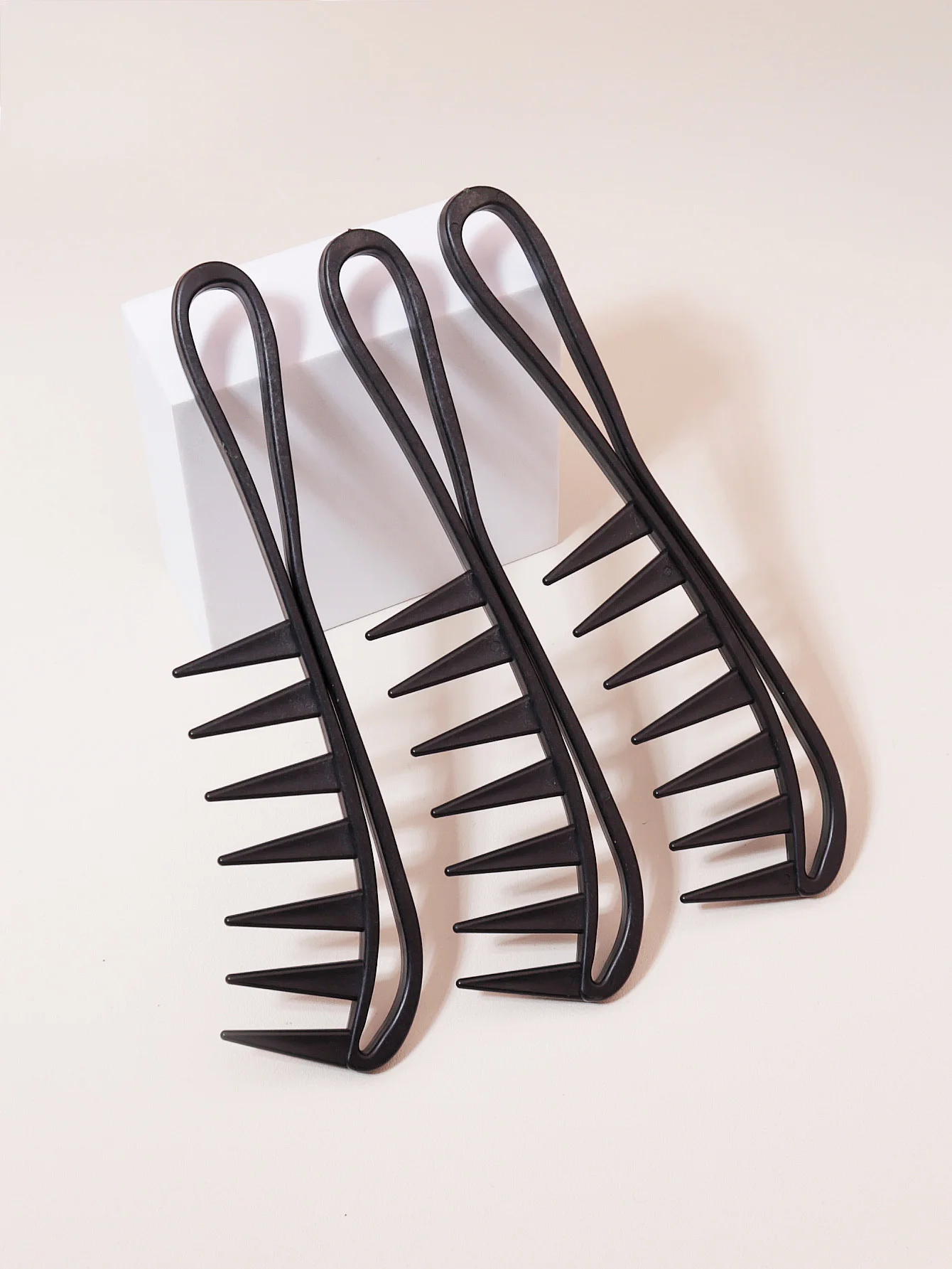 Large Hair Comb with Wide Teeth, Shun Hair Removal Comb, Suitable for Dry and Wet Hair, Suitable for Men and Women