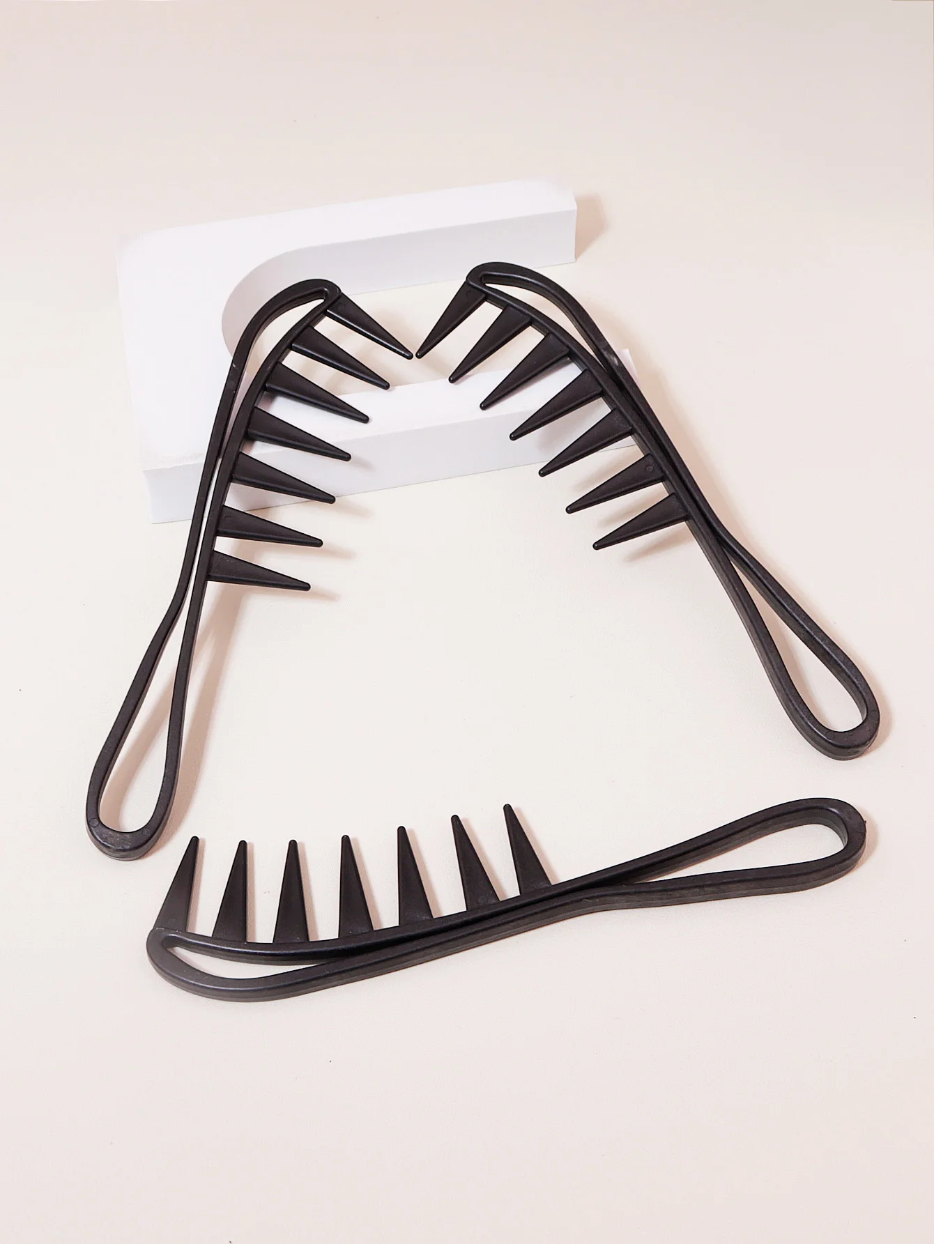 Large Hair Comb with Wide Teeth, Shun Hair Removal Comb, Suitable for Dry and Wet Hair, Suitable for Men and Women