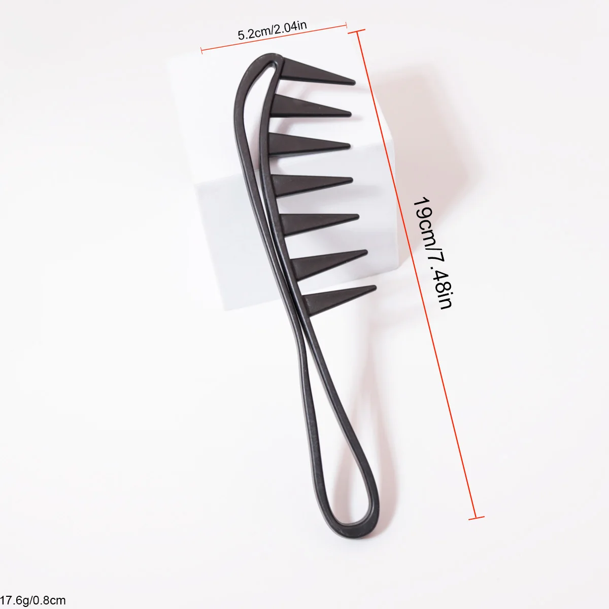 Large Hair Comb with Wide Teeth, Shun Hair Removal Comb, Suitable for Dry and Wet Hair, Suitable for Men and Women