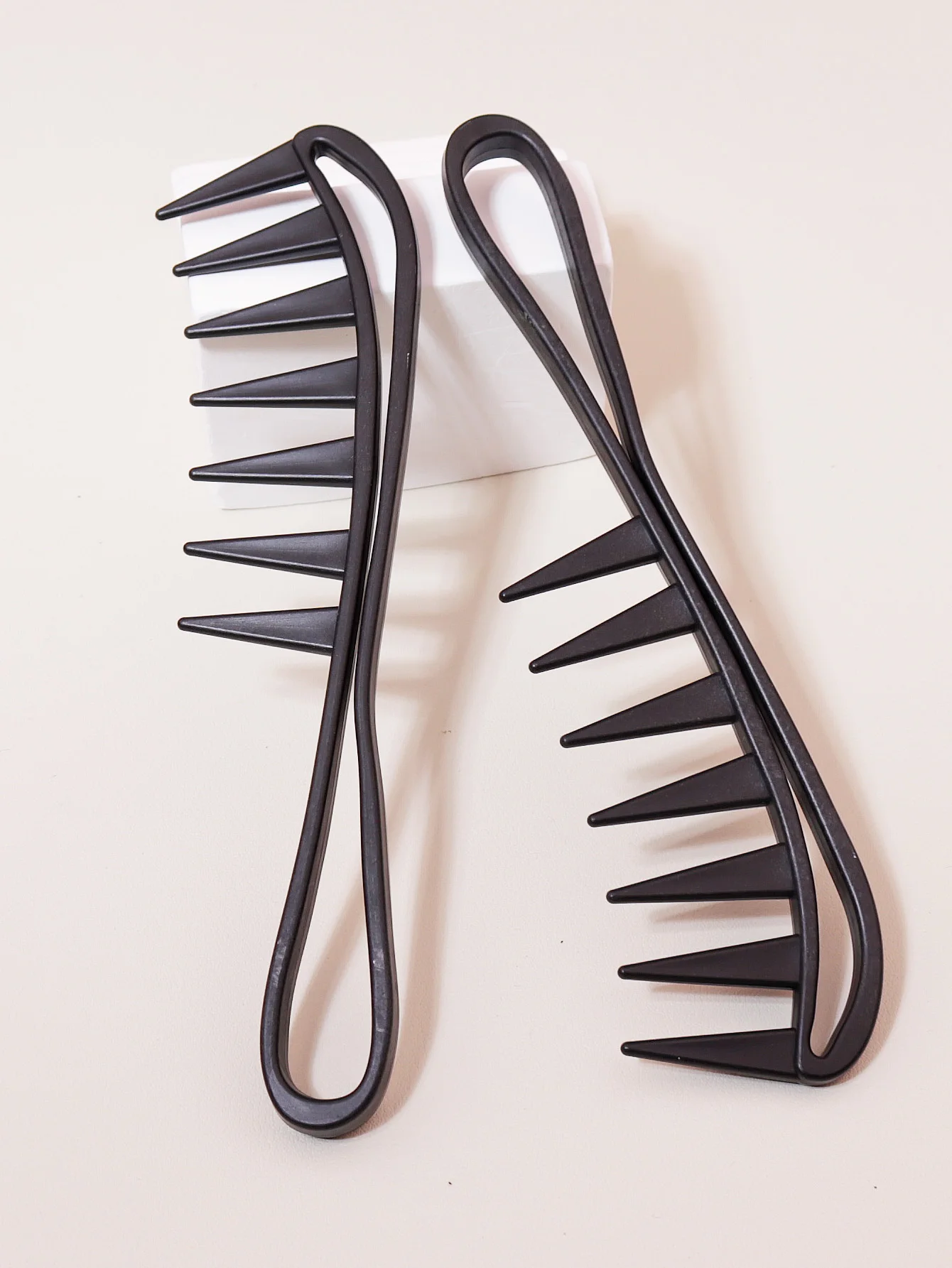 Large Hair Comb with Wide Teeth, Shun Hair Removal Comb, Suitable for Dry and Wet Hair, Suitable for Men and Women
