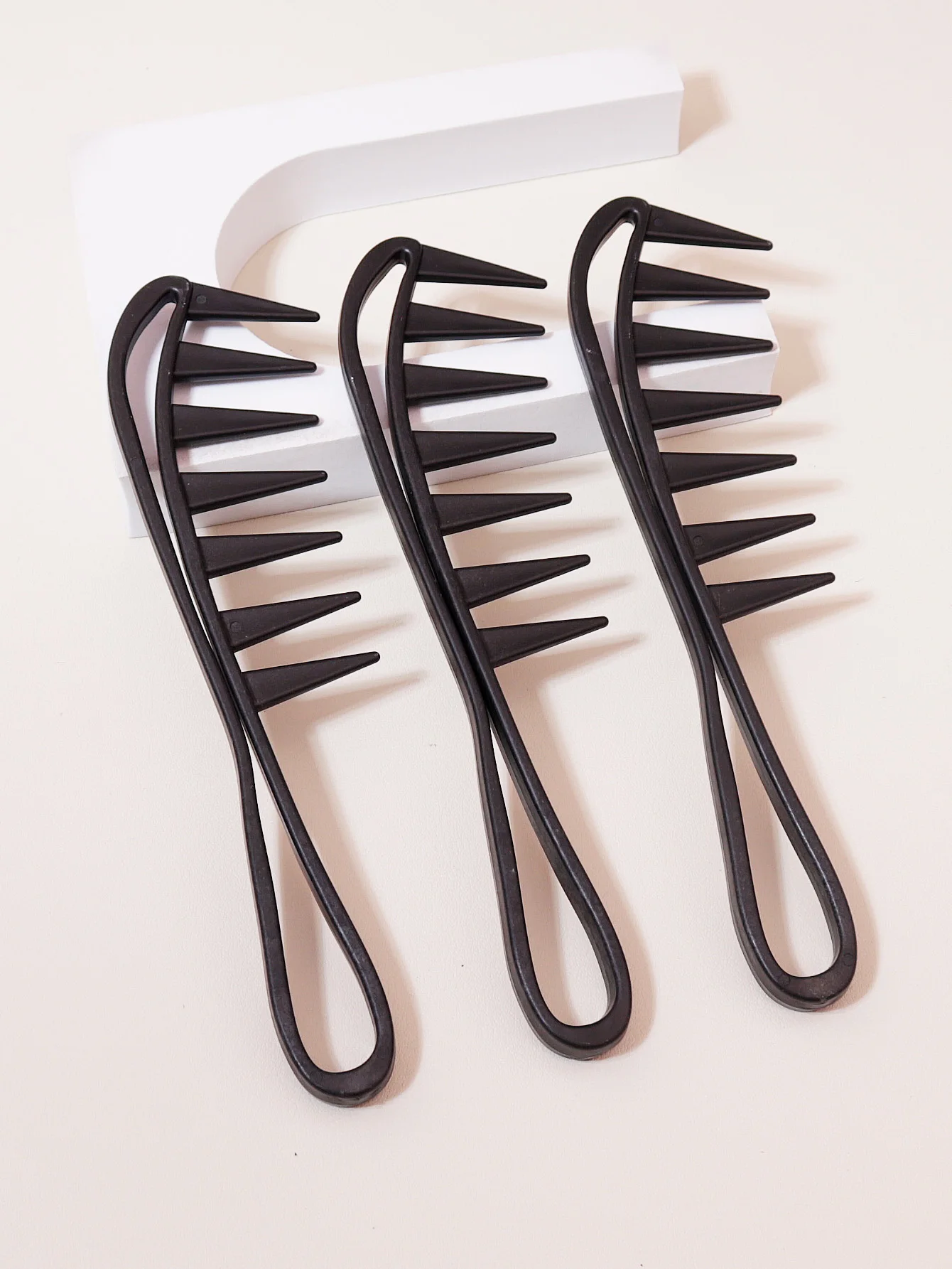 Large Hair Comb with Wide Teeth, Shun Hair Removal Comb, Suitable for Dry and Wet Hair, Suitable for Men and Women