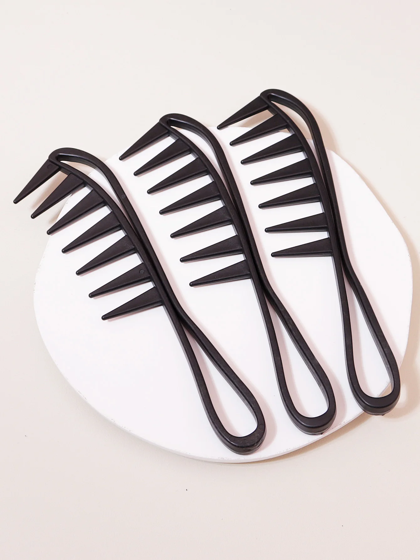 Large Hair Comb with Wide Teeth, Shun Hair Removal Comb, Suitable for Dry and Wet Hair, Suitable for Men and Women