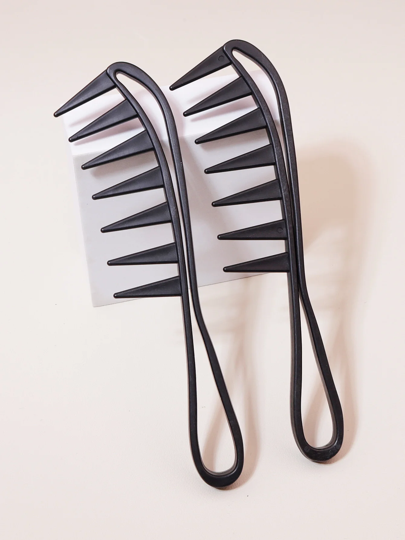 Large Hair Comb with Wide Teeth, Shun Hair Removal Comb, Suitable for Dry and Wet Hair, Suitable for Men and Women