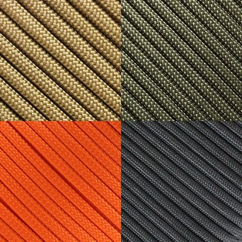 550 Paracord 5 15 30 M Dia.4mm 7-Cores Cord Parachute Rope Camping Accessories Outdoor Lanyard For Hiking Survival