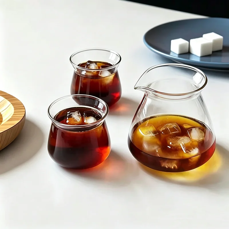 NEW 520ml Glass Coffee Pot,Coffee Carafe,200ml 275ml Coffee Server for Pour Over Coffee Maker Drip Coffee Set