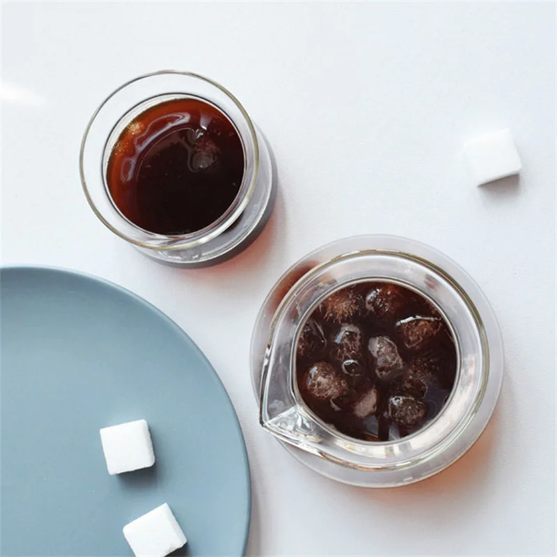 NEW 520ml Glass Coffee Pot,Coffee Carafe,200ml 275ml Coffee Server for Pour Over Coffee Maker Drip Coffee Set