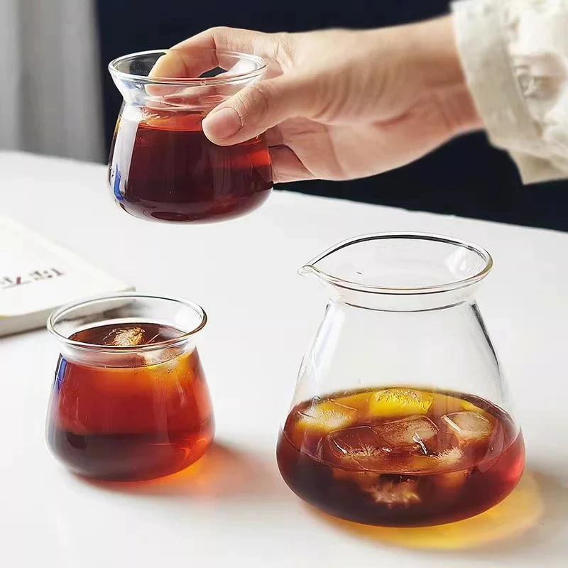 NEW 520ml Glass Coffee Pot,Coffee Carafe,200ml 275ml Coffee Server for Pour Over Coffee Maker Drip Coffee Set
