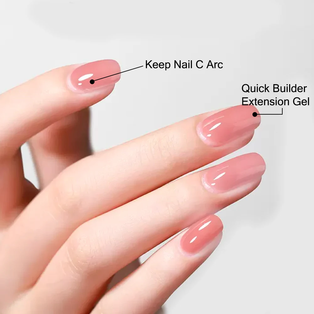 KODIES GEL NEW Self Leveling Gel Nail Polish 15ml Semi Permanent UV Spring Nude Color C Arc French Gel Manicure Salon Quality