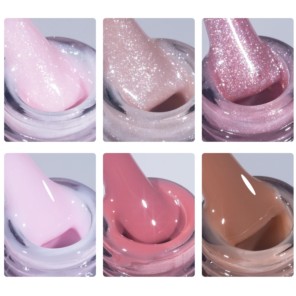 KODIES GEL NEW Self Leveling Gel Nail Polish 15ml Semi Permanent UV Spring Nude Color C Arc French Gel Manicure Salon Quality