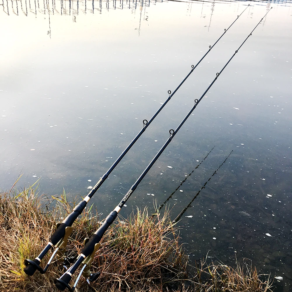 1.6-2.4m Telescopic Fishing Rods Ultralight Weight Spinning Casting Carbon Pole Fishing Accessories Lure Weight 10-30g