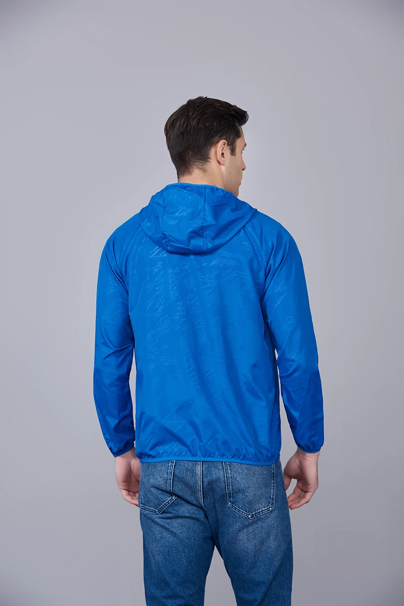 JNLN Men Women Waterproof Hiking Jackets Quick Dry Camping Windbreaker Unisex Outdoor Trekking Raincoat Anti UV Packable Clothes