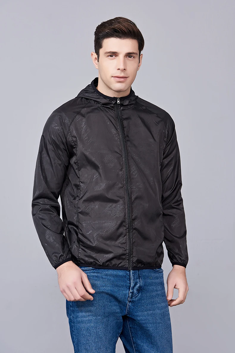 JNLN Men Women Waterproof Hiking Jackets Quick Dry Camping Windbreaker Unisex Outdoor Trekking Raincoat Anti UV Packable Clothes