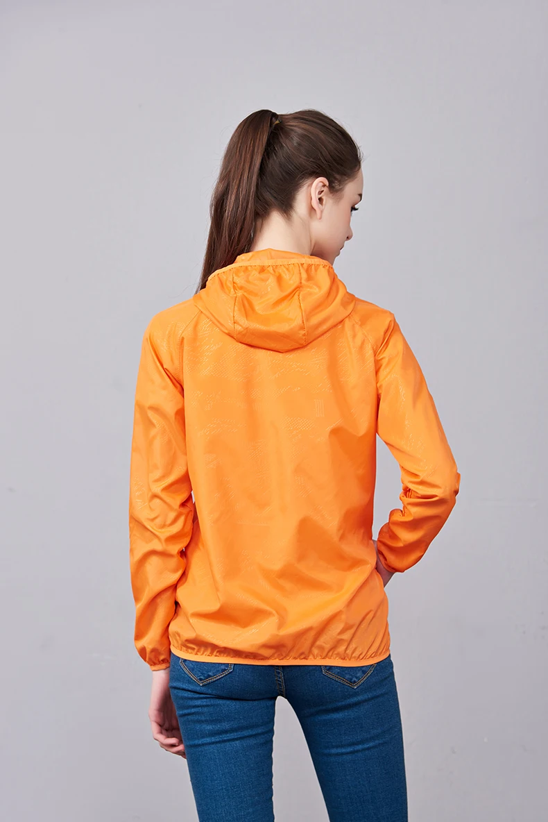 JNLN Men Women Waterproof Hiking Jackets Quick Dry Camping Windbreaker Unisex Outdoor Trekking Raincoat Anti UV Packable Clothes
