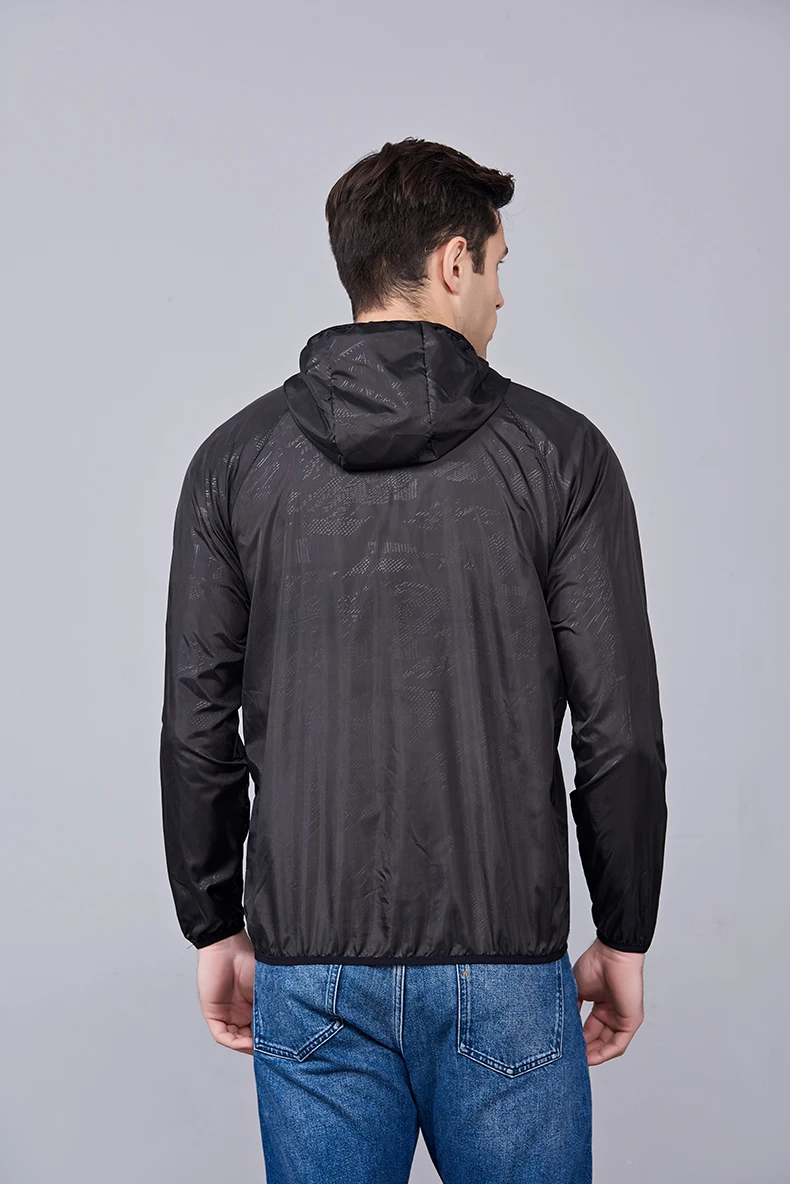 JNLN Men Women Waterproof Hiking Jackets Quick Dry Camping Windbreaker Unisex Outdoor Trekking Raincoat Anti UV Packable Clothes