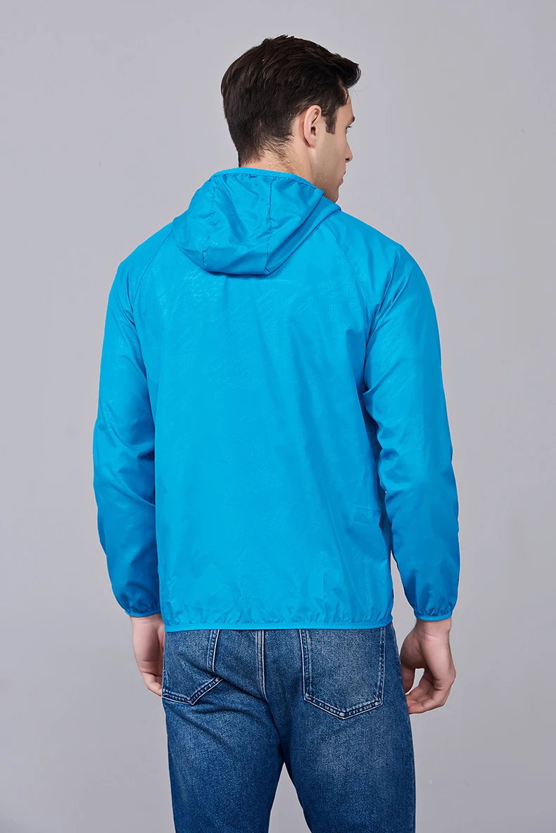 JNLN Men Women Waterproof Hiking Jackets Quick Dry Camping Windbreaker Unisex Outdoor Trekking Raincoat Anti UV Packable Clothes