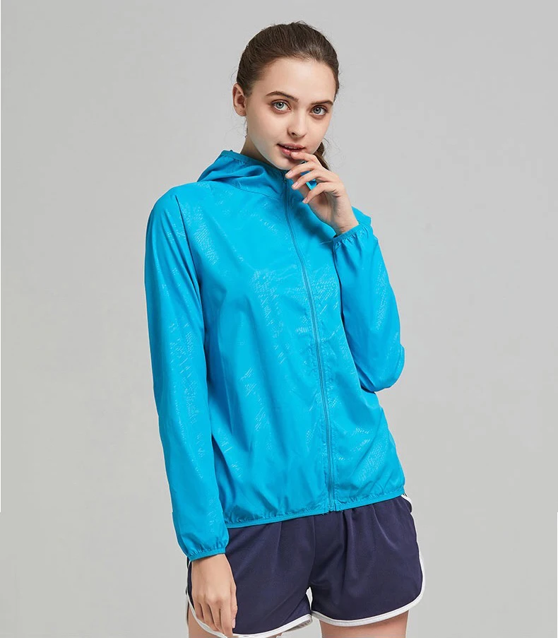 JNLN Men Women Waterproof Hiking Jackets Quick Dry Camping Windbreaker Unisex Outdoor Trekking Raincoat Anti UV Packable Clothes