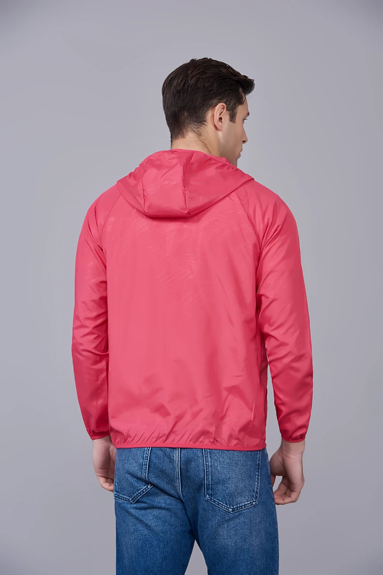 JNLN Men Women Waterproof Hiking Jackets Quick Dry Camping Windbreaker Unisex Outdoor Trekking Raincoat Anti UV Packable Clothes