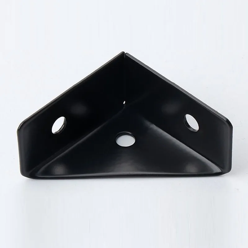 Heavy-Duty Steel Angle Brackets: 90° Right Angle Support, Durable Furniture Reinforcement Bracket