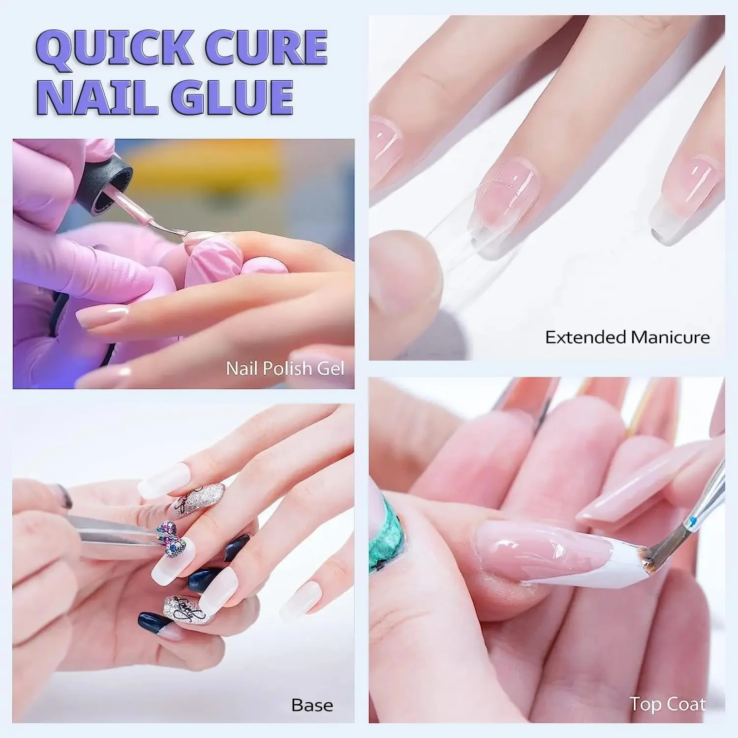YIKOOLIN Handheld UV Light for Gel Nails Mini UV Light for Gel Nails Cordless Rechargeable Mini Nail Lamp for Fast Curing Gel