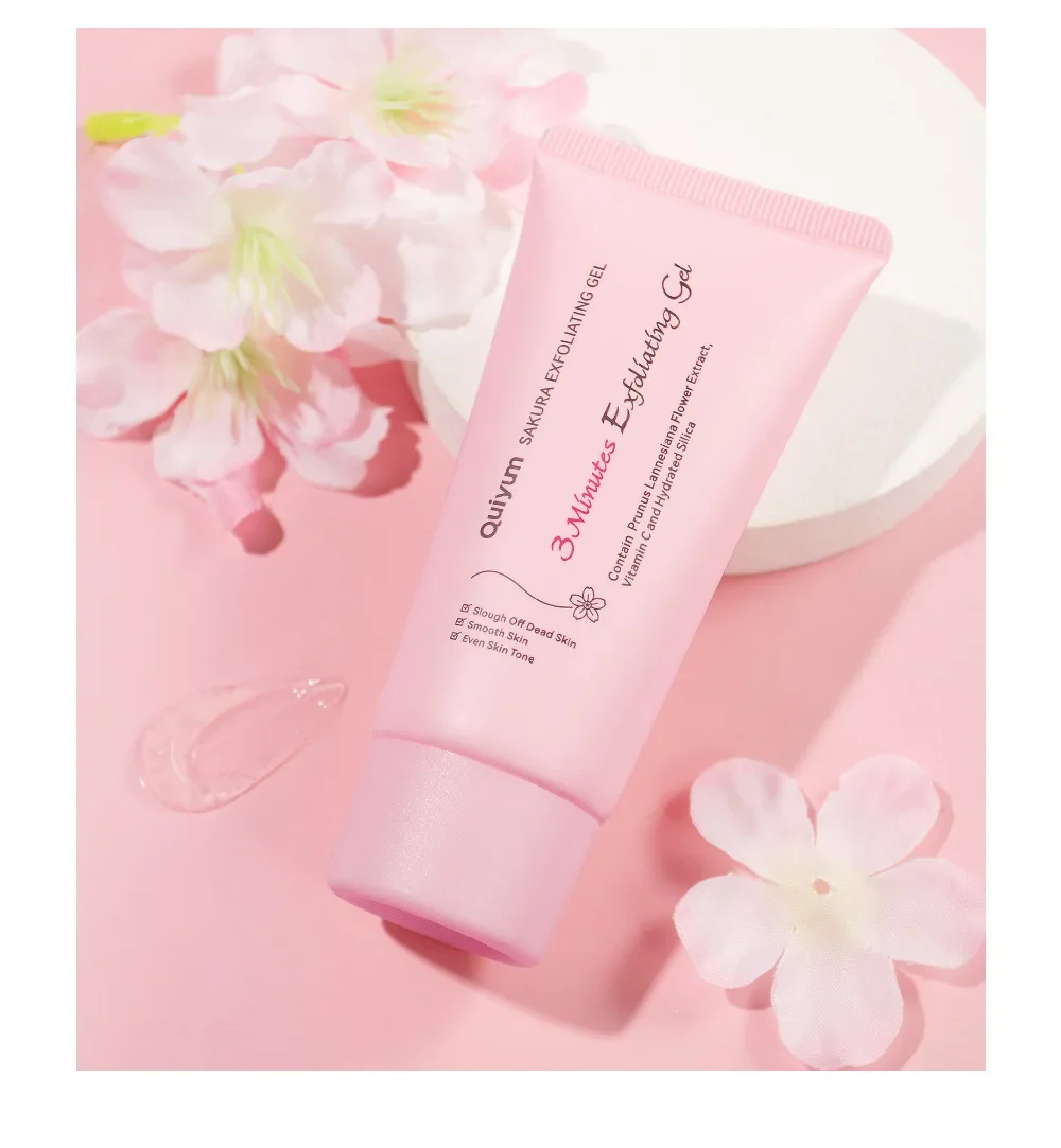 Sakura Exfoliating Peeling Gel Facial Scrub Moisturizing Nourishing Repair Scrubs Face Cream Beauty Skin Care 30g/50g