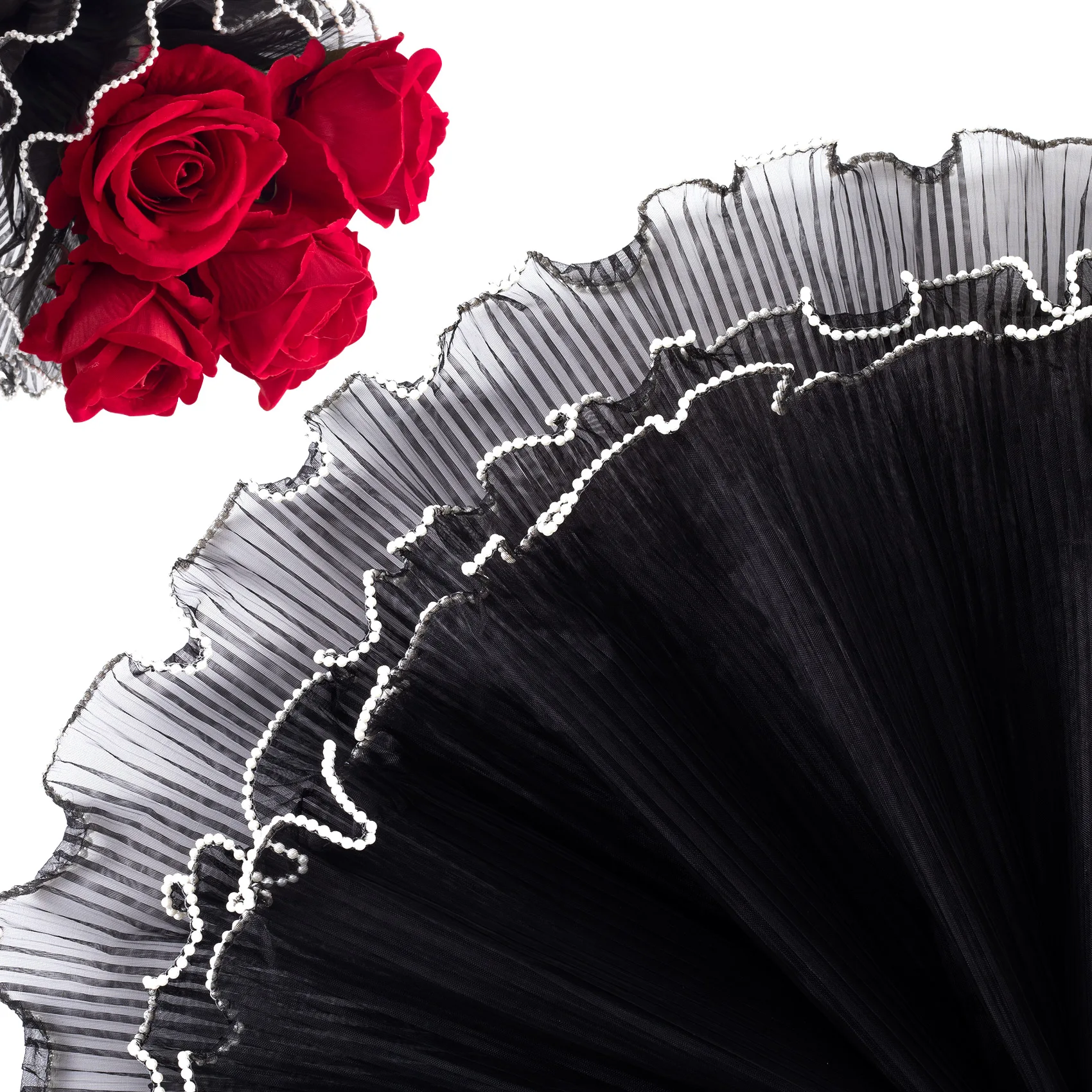Flower Wrapping Paper with Pearl Edges, Black Bouquet Wrapping Paper, Korean Florist Flower Wrapping Paper, Wedding Gift Wrappin