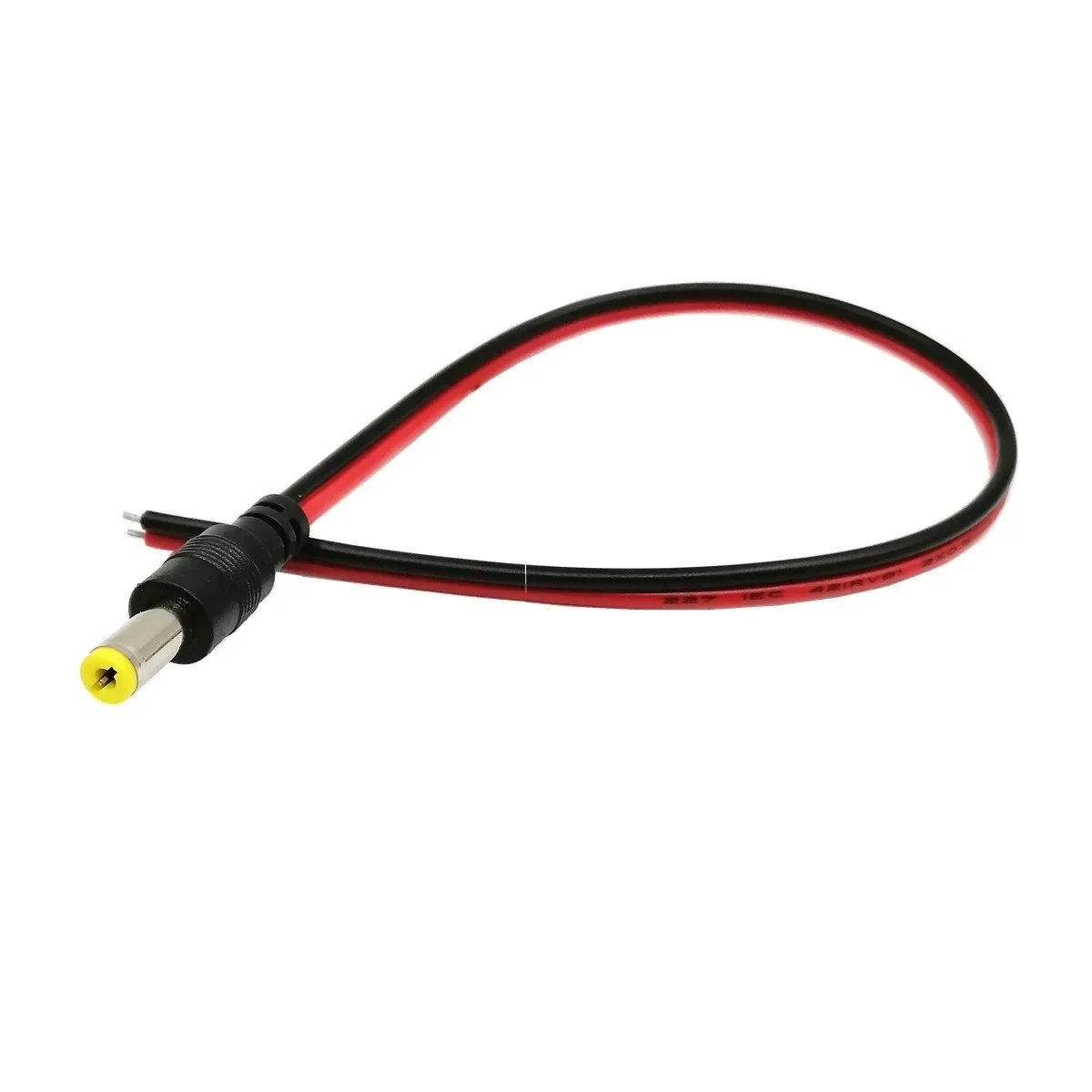 18 AWG 5A Male Female Power Cable DC Connector 30cm 2pin 5-24V Power Adapter Wire 5.5x2.1mm Plug for TV Camera LED Strip Lights