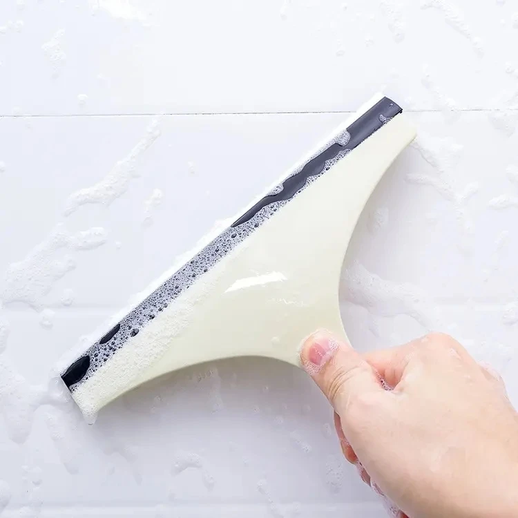 Silicone Water Wiper Plate Glass Cleaner Scraper Car Windshield Cleaning Squeegee For Car Windshield Window Bathroom Kitchen