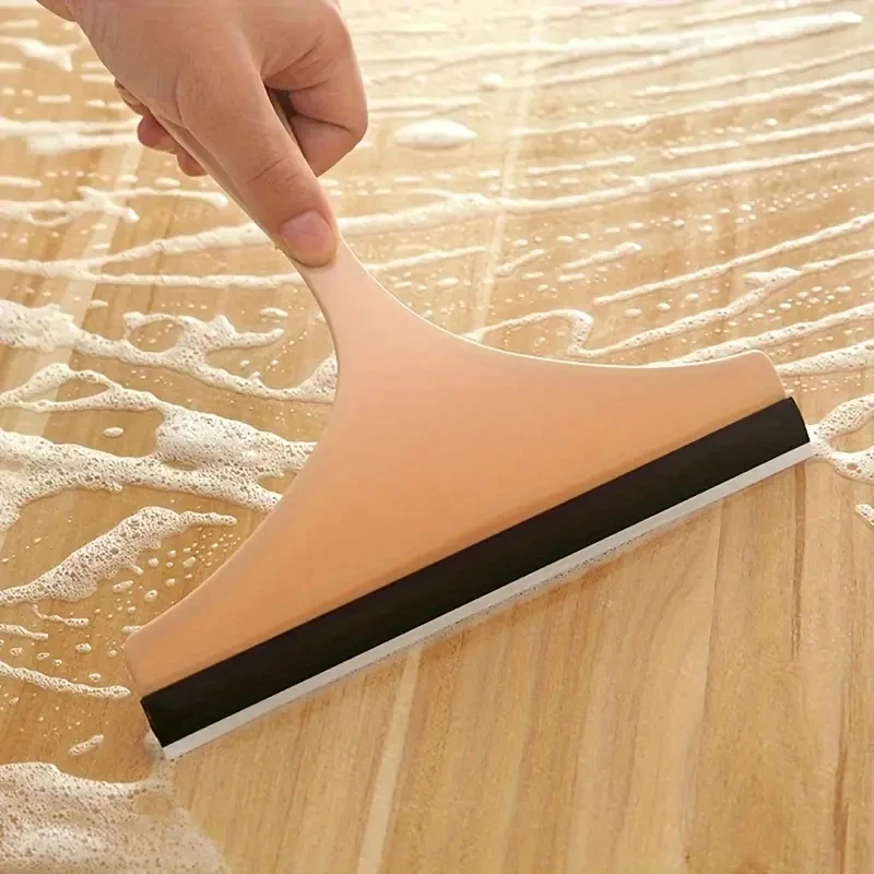 Silicone Water Wiper Plate Glass Cleaner Scraper Car Windshield Cleaning Squeegee For Car Windshield Window Bathroom Kitchen