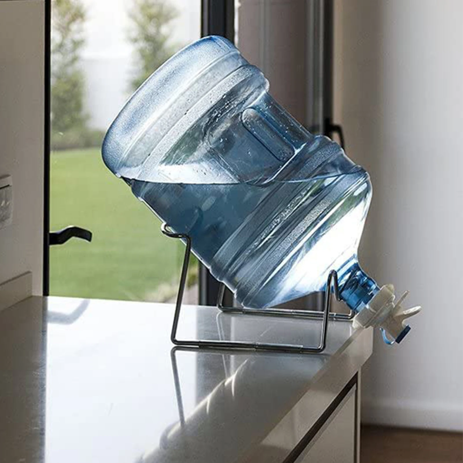 Reusable Plastic Spigot Faucet Water Dispenser Spout Bottle Cap Perfect For Office School Use