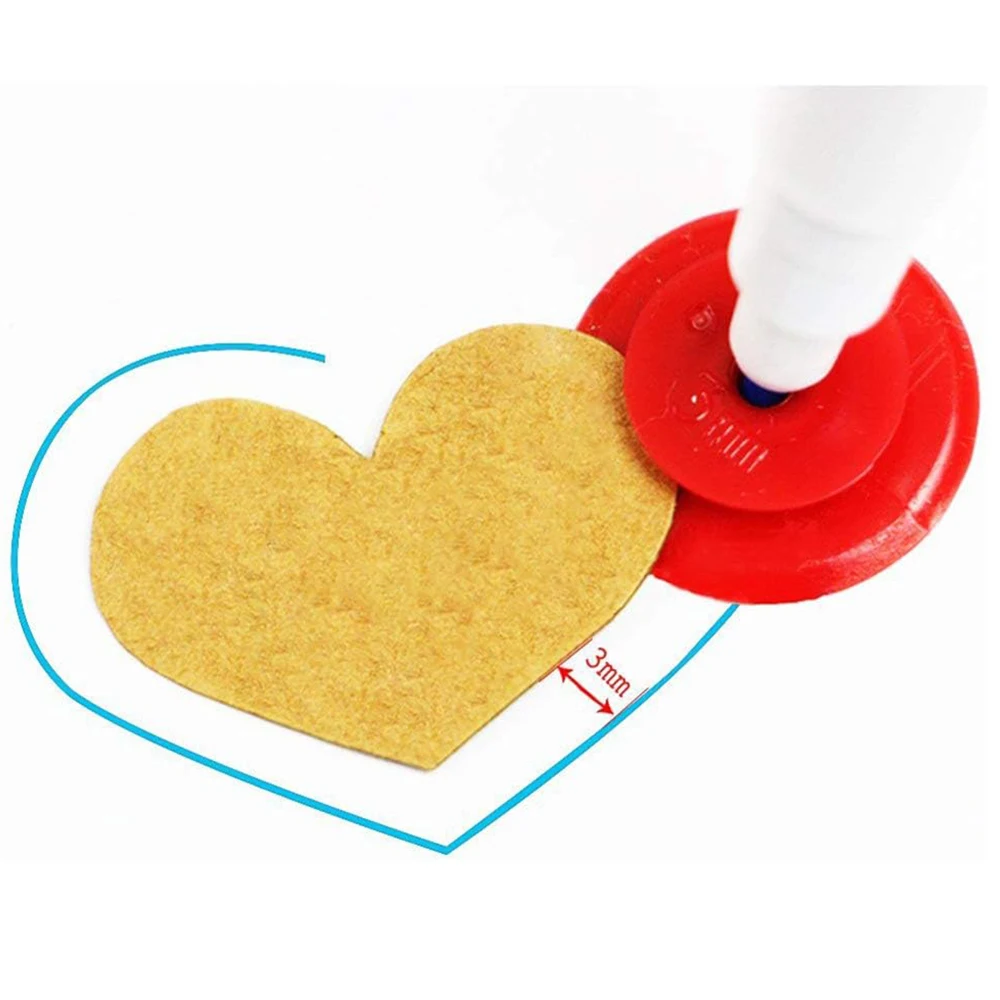 4 PCS/Pack Different Sizes Seam Admission Marker Set Patchwork Tracing Wheel Circle Sewing Wheel Stitch DIY Sewing Craft Tools
