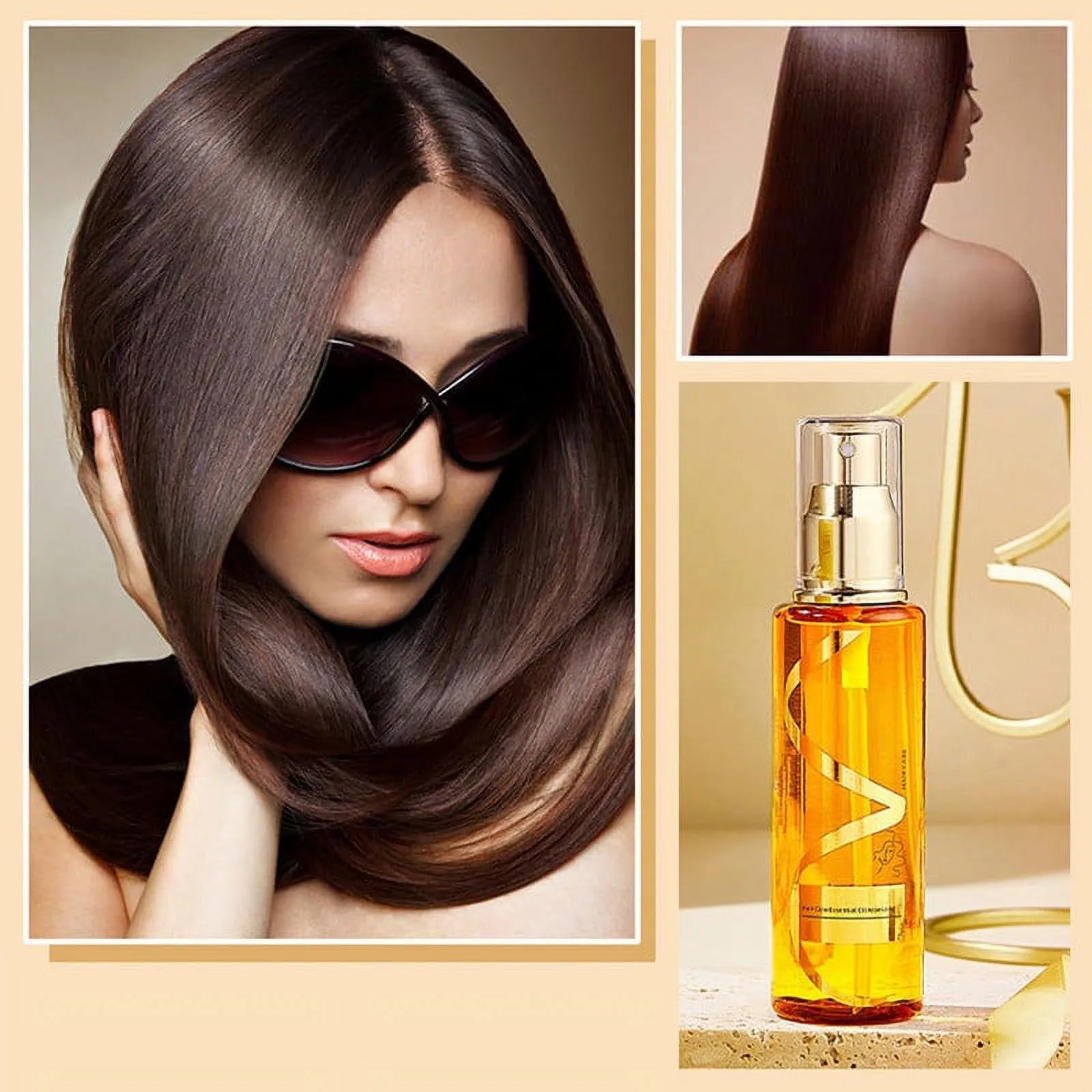 100ml Hanboli Smoothing Silky Hair Vitamin Capsules Repairing Damaged Hair Oil Nourishing Hair Care Essence Products