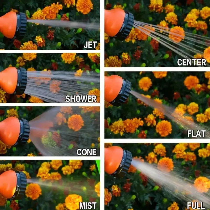 High-Pressure Car Wash Hose Expandable Magic Hose Pipe Home Garden Watering Hose Multi-Function Gardening Cleaning Water Sprayer