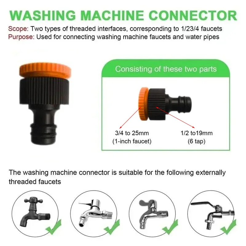 High-Pressure Car Wash Hose Expandable Magic Hose Pipe Home Garden Watering Hose Multi-Function Gardening Cleaning Water Sprayer