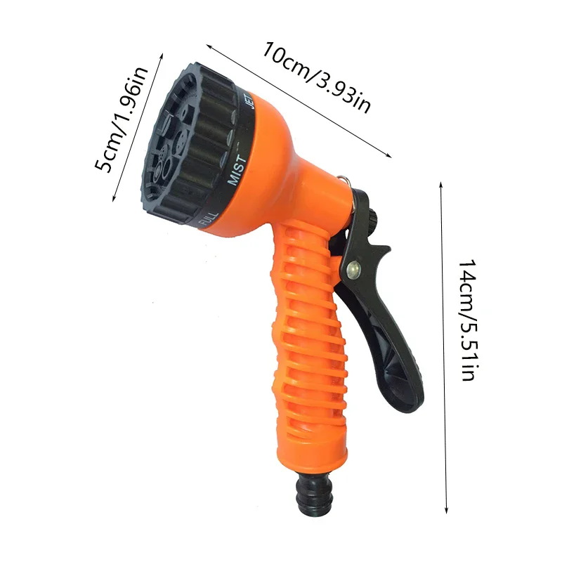 High-Pressure Car Wash Hose Expandable Magic Hose Pipe Home Garden Watering Hose Multi-Function Gardening Cleaning Water Sprayer