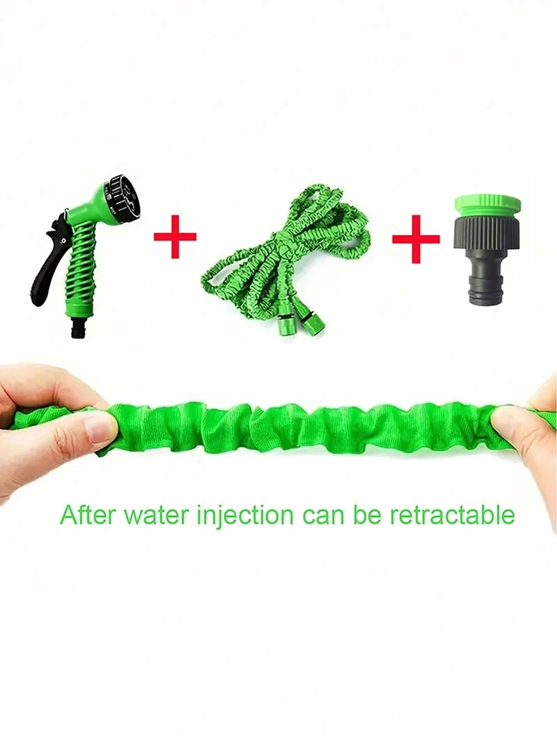 High-Pressure Car Wash Hose Expandable Magic Hose Pipe Home Garden Watering Hose Multi-Function Gardening Cleaning Water Sprayer