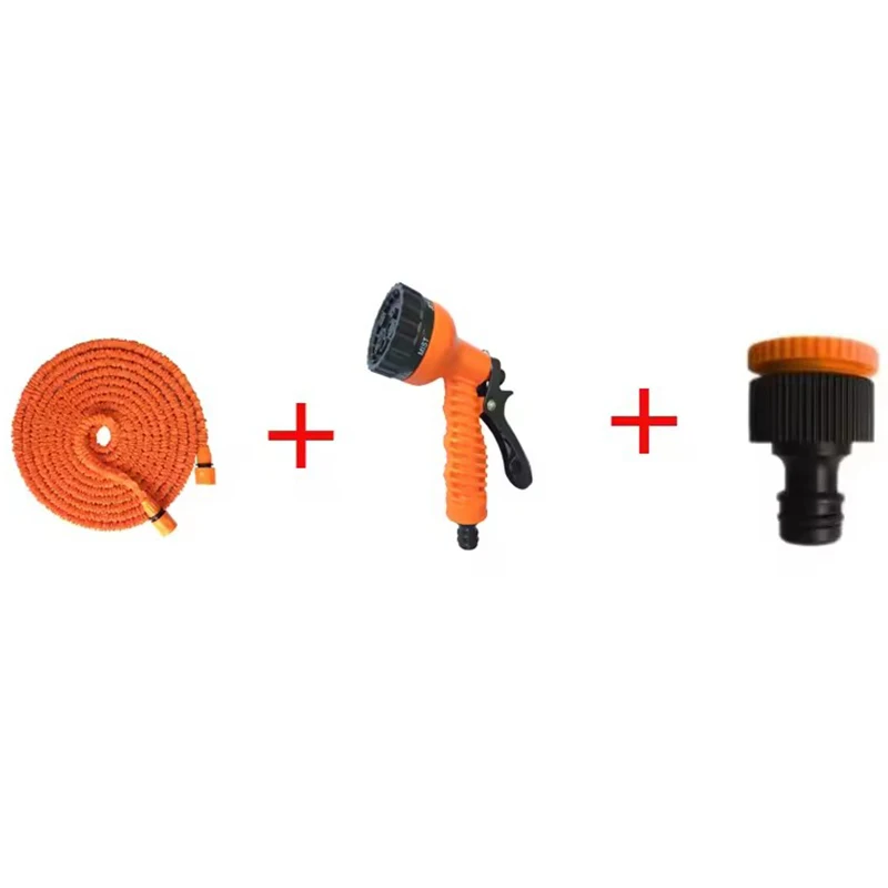High-Pressure Car Wash Hose Expandable Magic Hose Pipe Home Garden Watering Hose Multi-Function Gardening Cleaning Water Sprayer