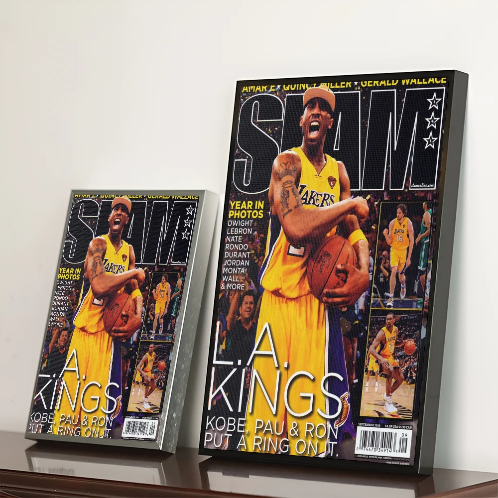 Basketball Player K-Kobes Classic Vintage Posters Whitepaper Prints Posters Artwork Kawaii Room Decor