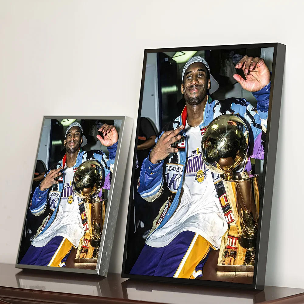 Basketball Player K-Kobes Classic Vintage Posters Whitepaper Prints Posters Artwork Kawaii Room Decor