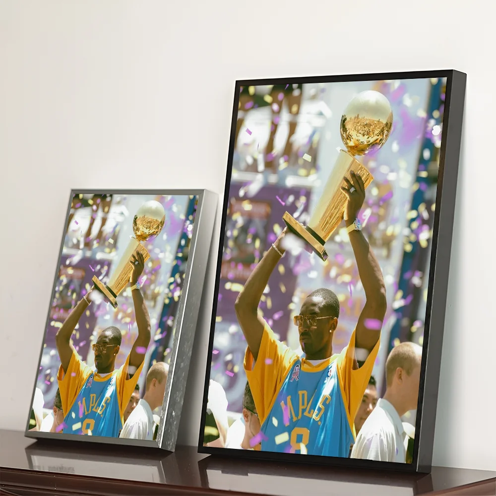 Basketball Player K-Kobes Classic Vintage Posters Whitepaper Prints Posters Artwork Kawaii Room Decor