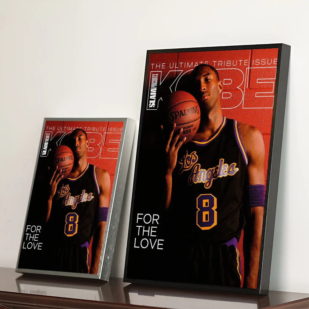 Basketball Player K-Kobes Classic Vintage Posters Whitepaper Prints Posters Artwork Kawaii Room Decor
