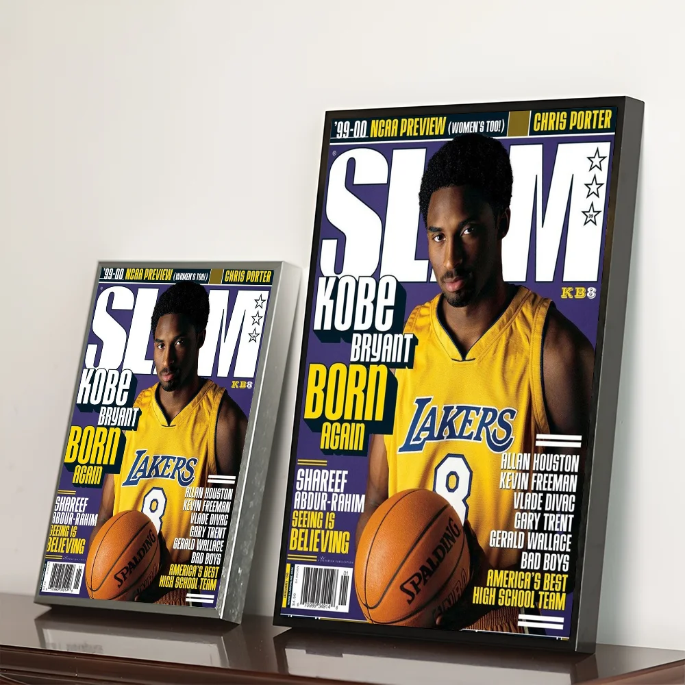 Basketball Player K-Kobes Classic Vintage Posters Whitepaper Prints Posters Artwork Kawaii Room Decor