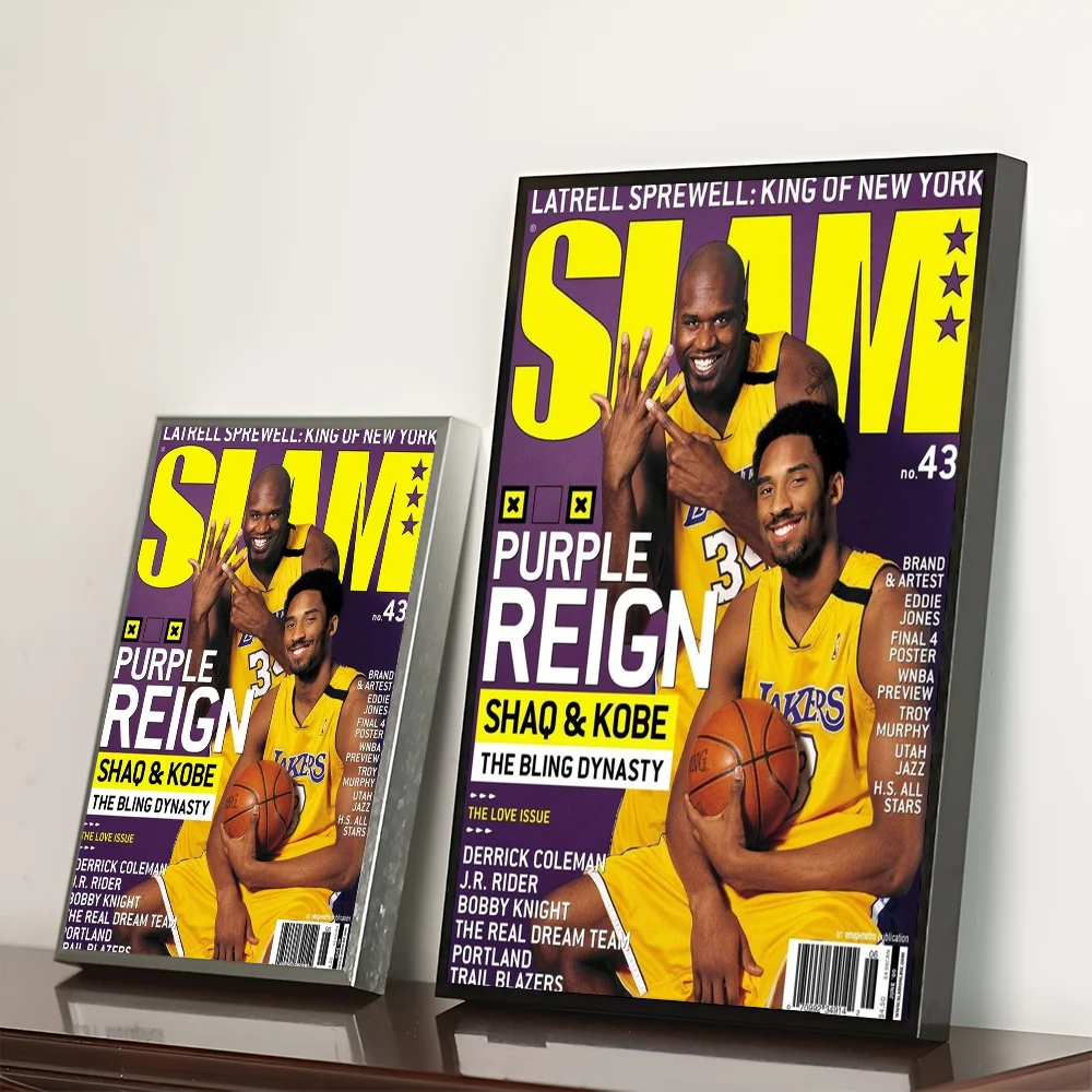 Basketball Player K-Kobes Classic Vintage Posters Whitepaper Prints Posters Artwork Kawaii Room Decor