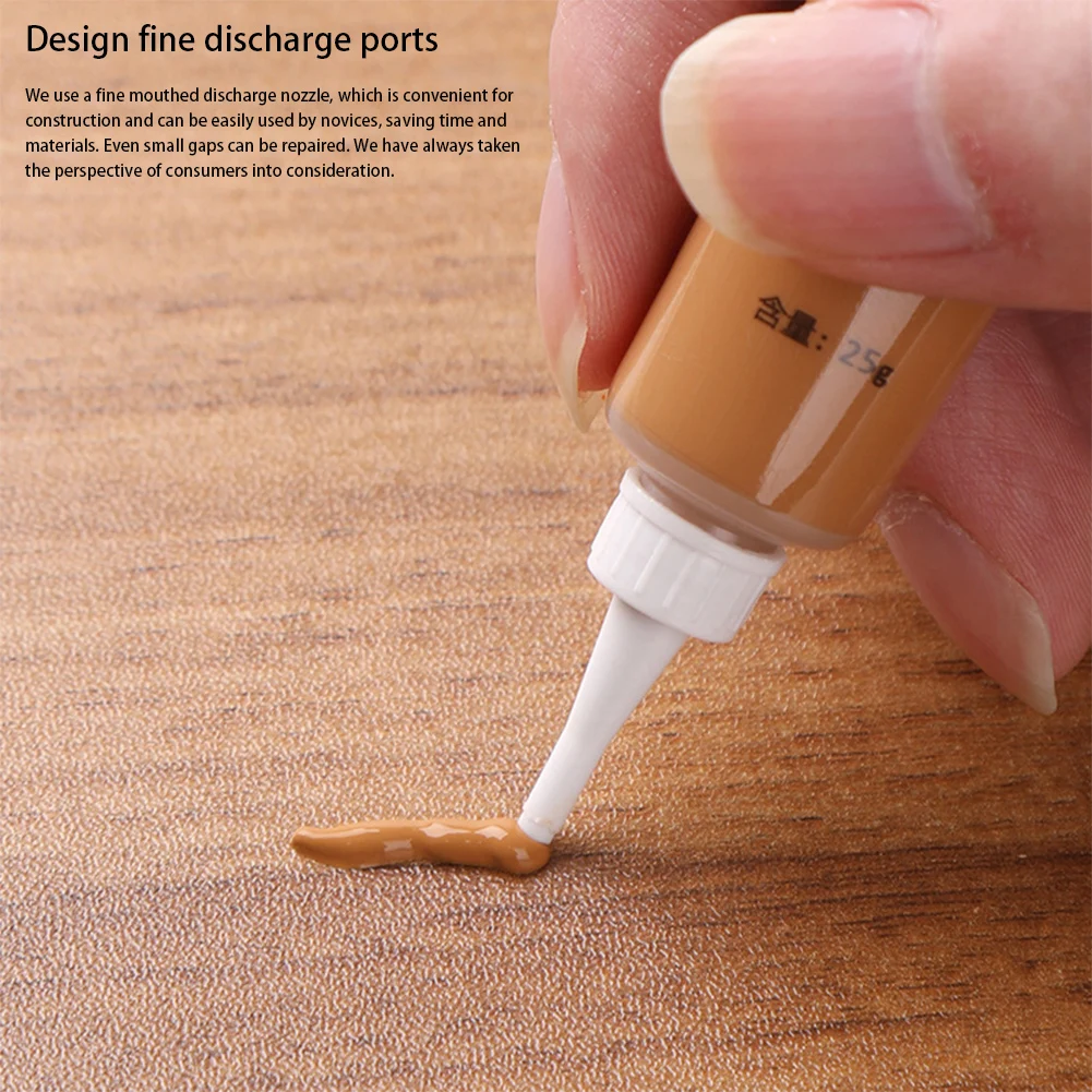 1PCS Wood Repair Paste Putty Repair Fillers Coating Filler for Wood Floor Paint Fill Fix Wood Furniture Door Repair Caulk Paste