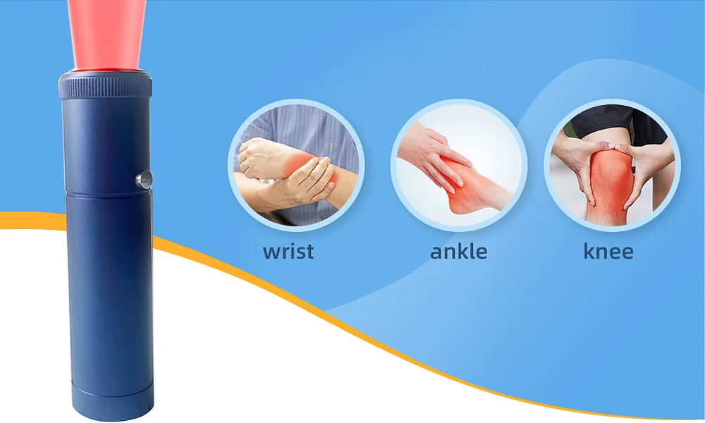 Portable Red Light Infrared Therapy Device Sore Canker Lip Therapy Handheld Removable Oral Physiotherapy Wand Health Pain Relief