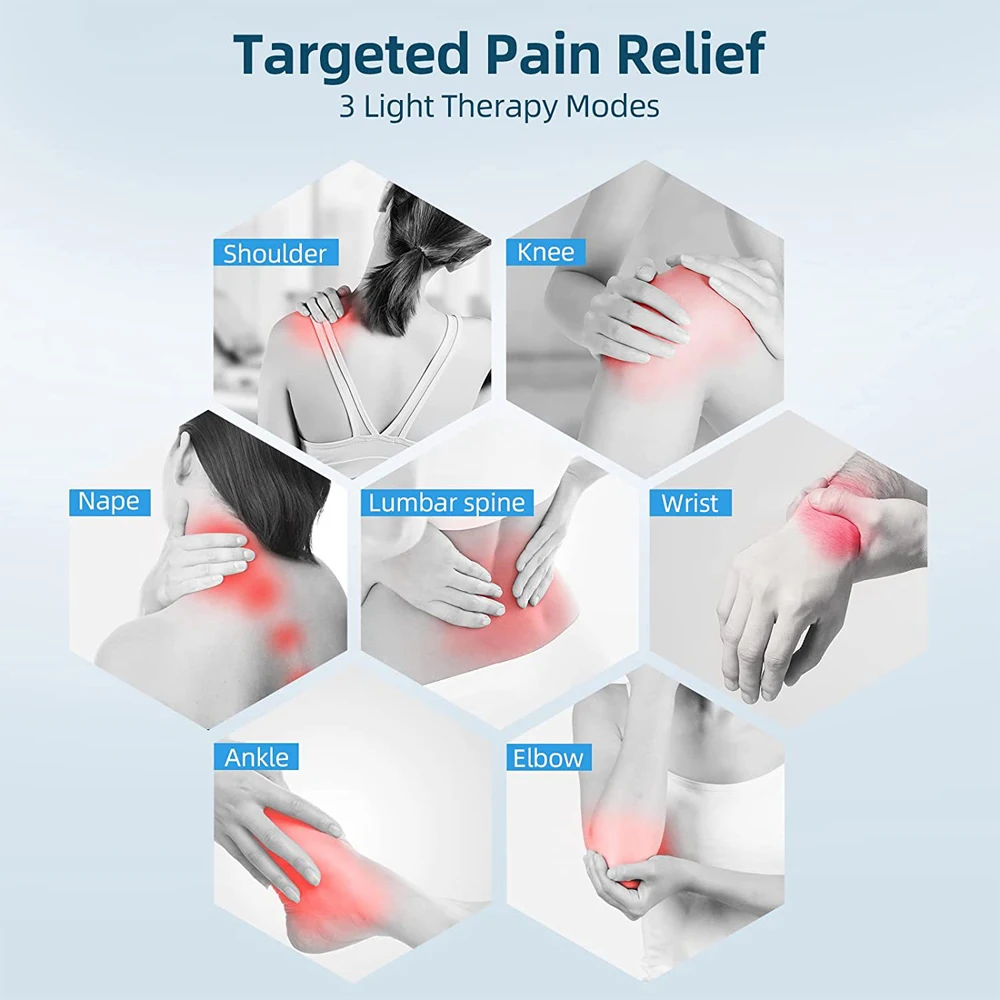Portable Red Light Infrared Therapy Device Sore Canker Lip Therapy Handheld Removable Oral Physiotherapy Wand Health Pain Relief
