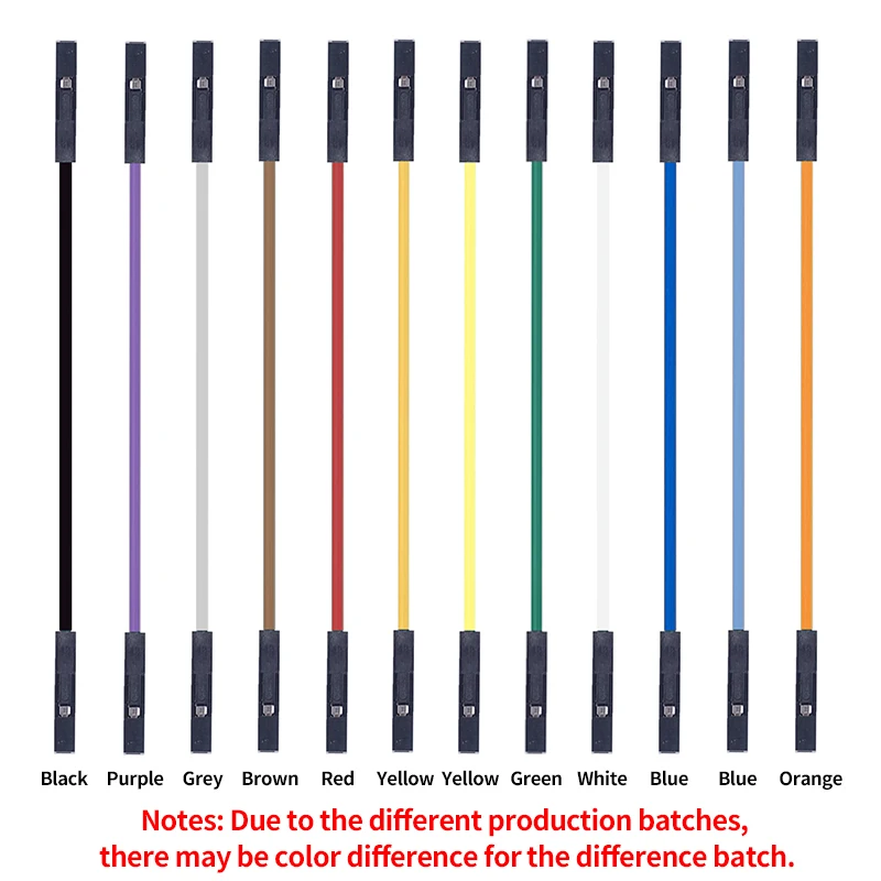 10/50pcs Super Soft Silicone Jumper Wire 1Pin Dupont Cable 26AWG Male Female Solderless Flexible Line Connector For DIY Arduino