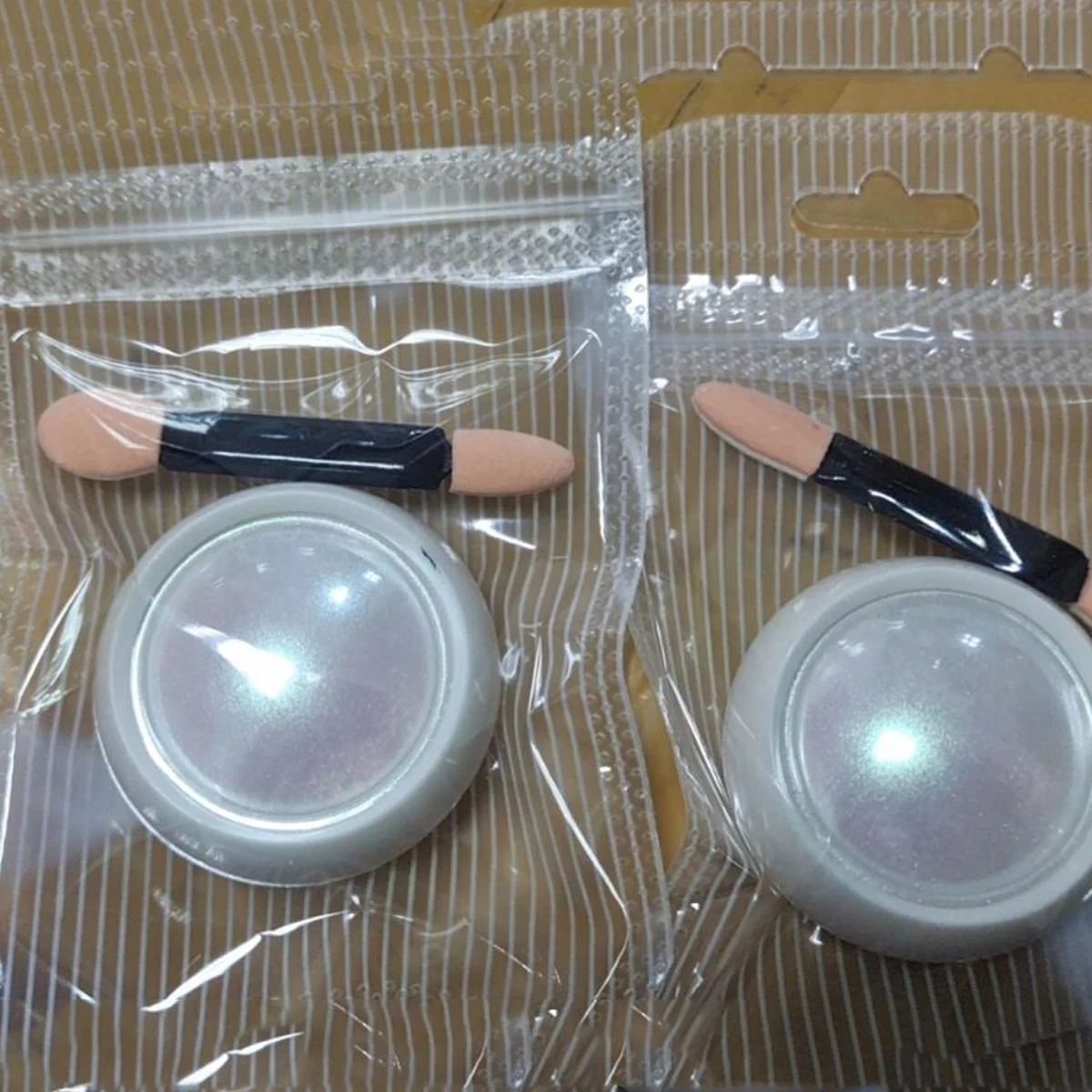 1/2PC Pearl White Mermaid Aurora Chrome Nail Powder Metallic Neon Rainbow Dust Nail Art Gel Polish Supplies Mirror Chrome Powder