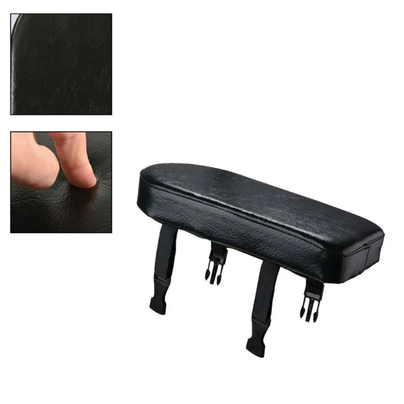 Bicycle Back Seat Bike PU Leather Soft Cushion Rear Rack Seat Water Resistant Children Seat With Back Rest Bicycle Accessories