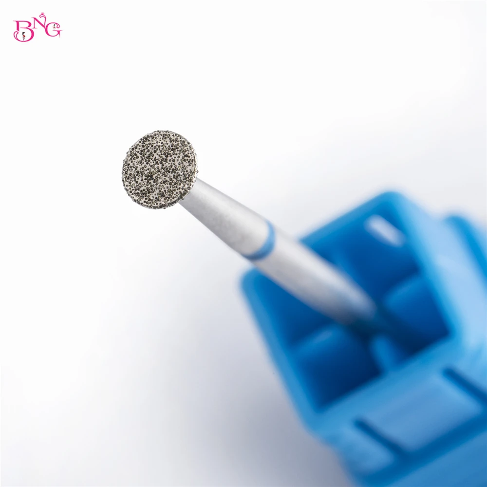 BNG 5Pcs Nail Drill Bit Cuticle Clean Manicure Bits Gel Overflow Removal Rotary Burrs E-file Nail Bits Manicure Pedicure Tools