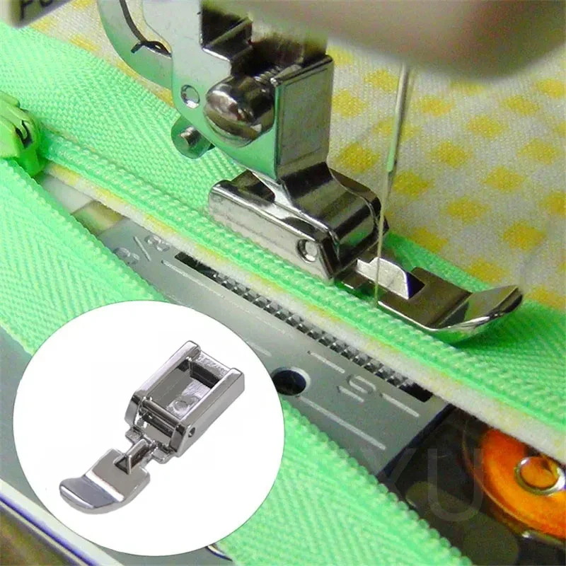 6 Style Zipper Sewing Machine Foot Invisible Zipper Foot Household Sewing Machine Parts For Brother Singer janome Stitching Tool